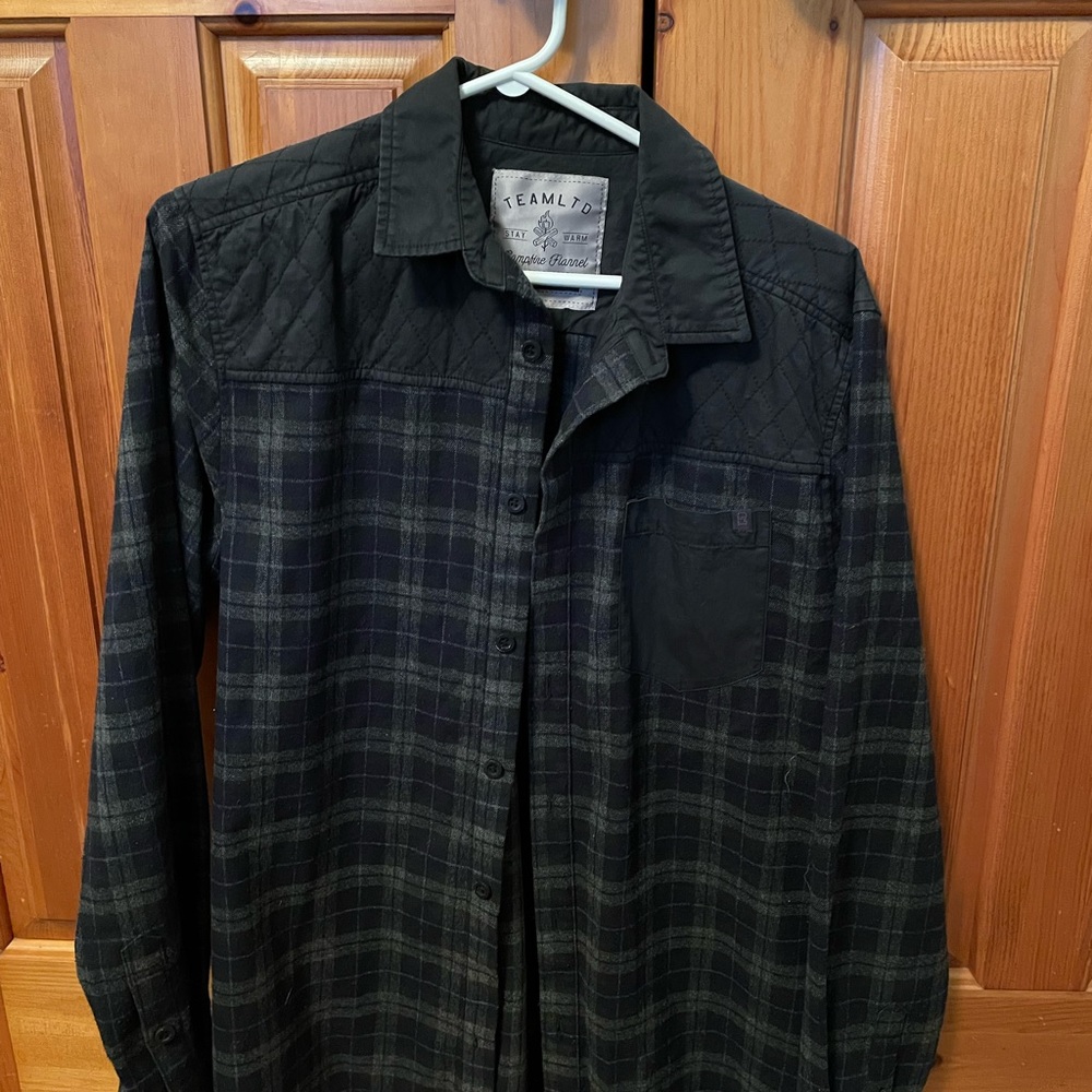 Mens TEAM LTD campfire flannel